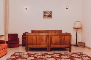 Фото номера Люкс с кроватью размера &quot;king-size&quot; и джакузи Фермерские дома Pałac Kursko г. Kursko 4